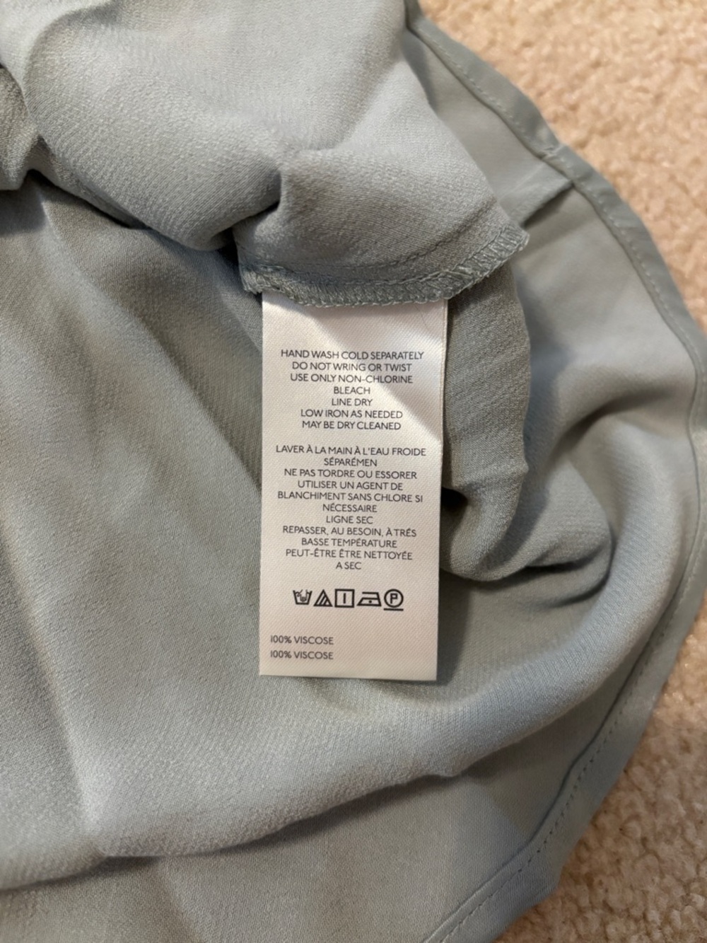Anthropologie Tilda Slip Dress Midi Edition in Sage Green - Picture 13 of 15